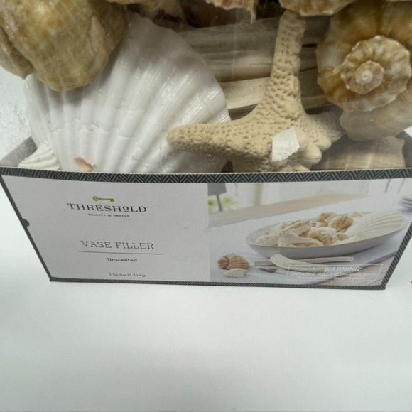 1.8lbs Unscented Shells Vase Filler Ivory/Brown - Picture 3 of 8